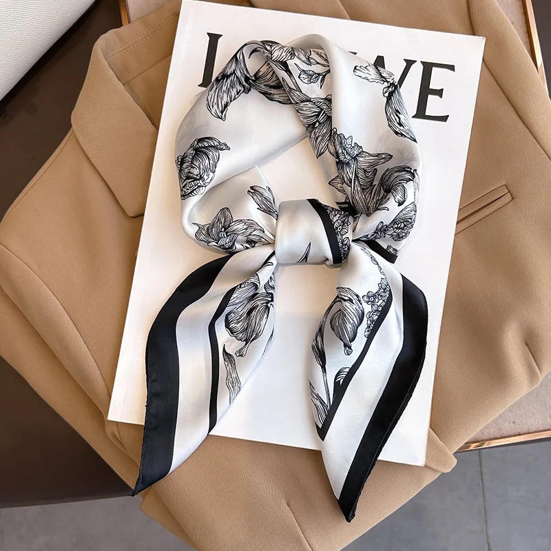 Luxury Bags China - Foulard Carré à Imprimé Floral de
